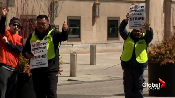 유니온역 근로자 파업