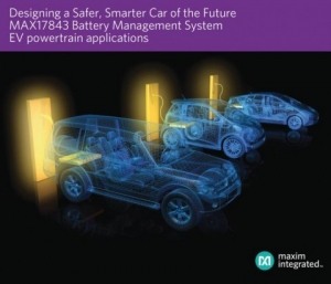맥심, 안전하고 스마트한 미래 자동차 위한 배터리 관리 시스템 발표