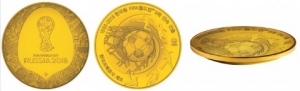조폐공사, ‘2018 FIFA 러시아 월드컵 공식 기념 메달’ 출시